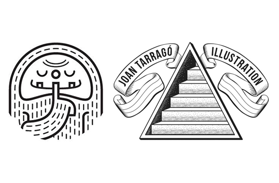 Big Secret and Joan Tarrago logos