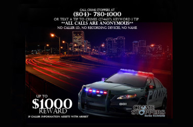 2013 Crime Stoppers Poster Contest winning design