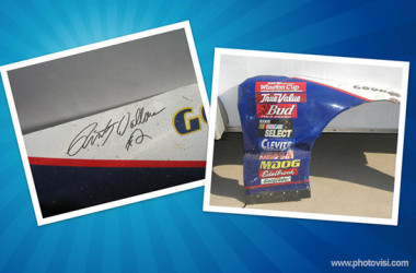 Rusty Wallace Car Fender - Valentine Richmond History Center Kickstarter campaign