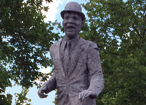 Bojangles Statue in Jackson Ward