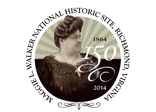 Maggie Walker's 150th Birthday Celebration logo