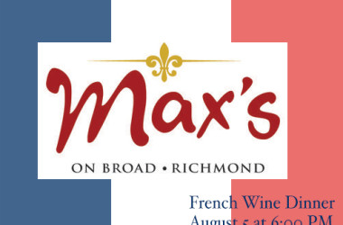 Max's on Broad French Wine Dinner