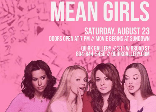 Mean Girls at the Lawn Chair Movie Series