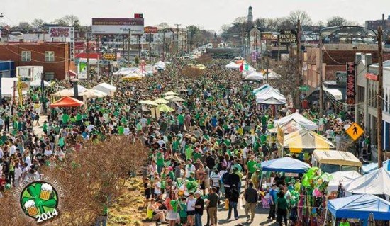 Shamrock The Block kicks off the spring festival season this Saturday