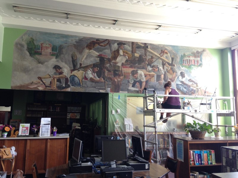 Thomas Jefferson High School Lobby and Library Renovation in