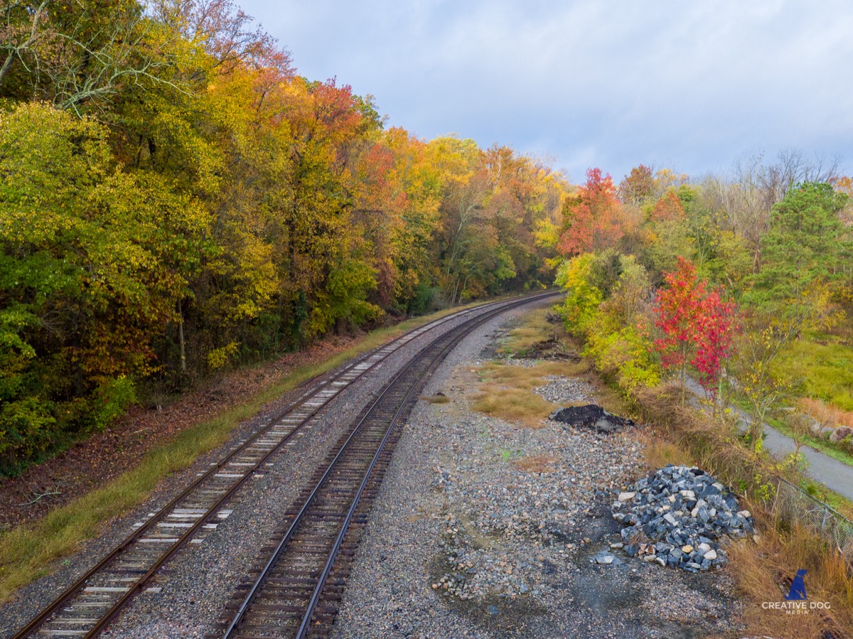 train tracks richmond fall