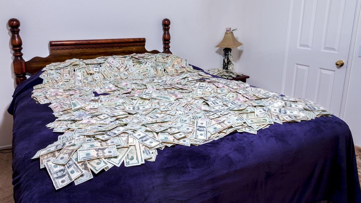 Bed of money