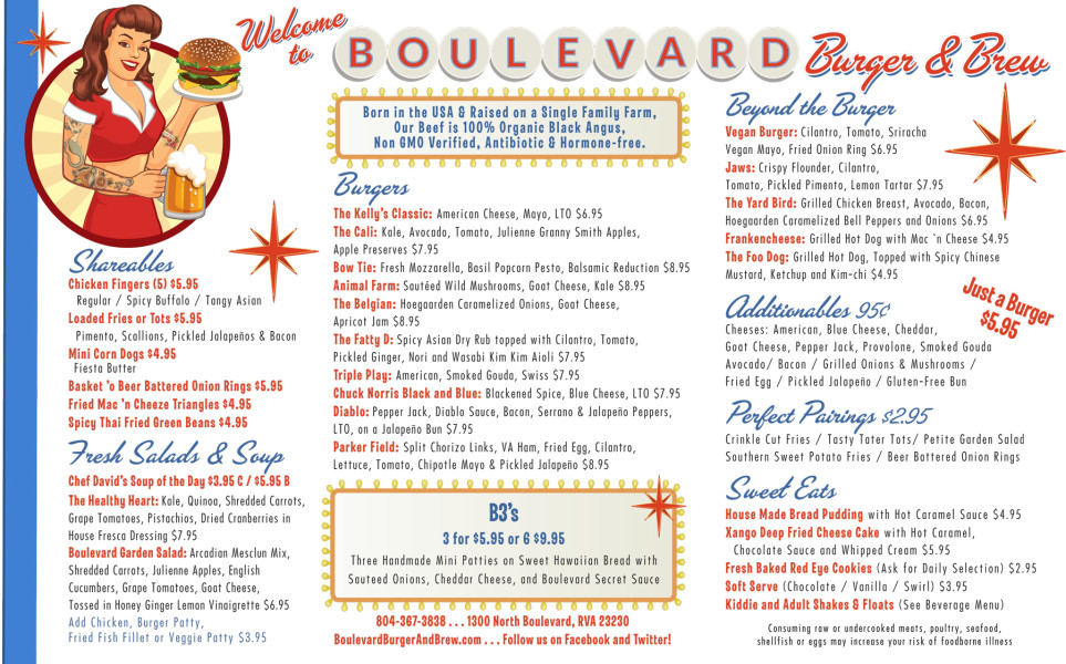 PHOTOS: Boulevard Burger &amp; Brew opens tonight in Scott's Addition