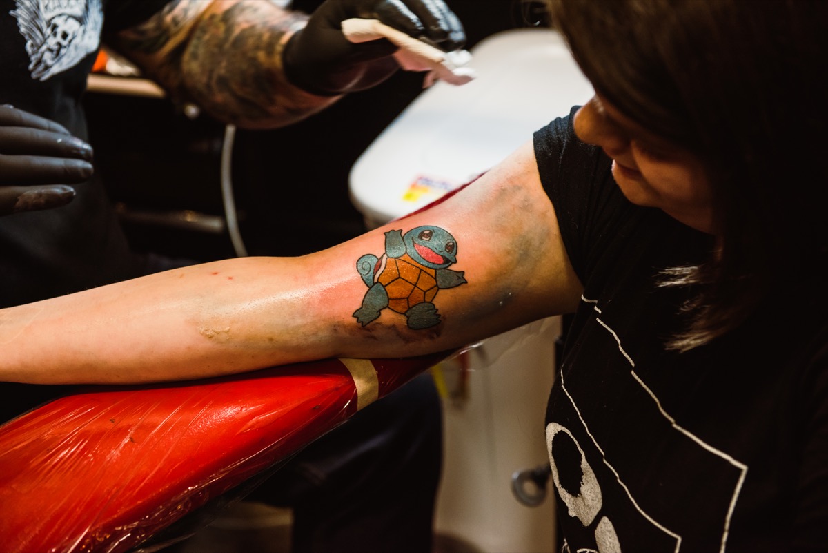 Squirtle Tattoo. 