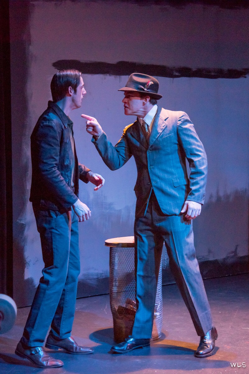 Adam Valentine as Roger and Landon Nagel as Dean. Photo by Bill Sigafoos.